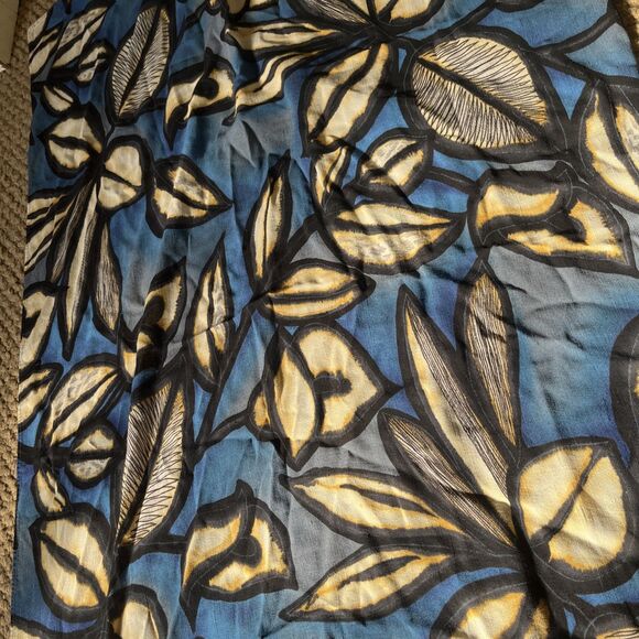 Aquasuit by Gruppo La Perla Vintage Floral Beach Wrap Coverup, Italian Made- O/S - Picture 5 of 5